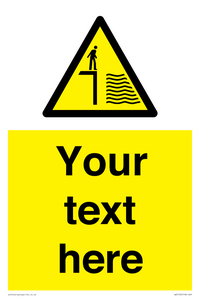 Custom Deep Water Sign